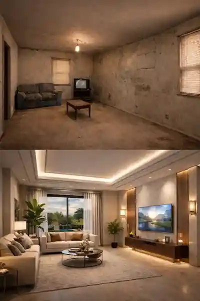 تجديد وتصميم المساحات القديمة