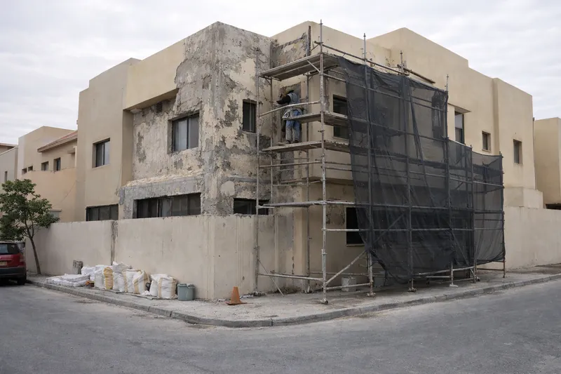 ترميم واجهات المباني